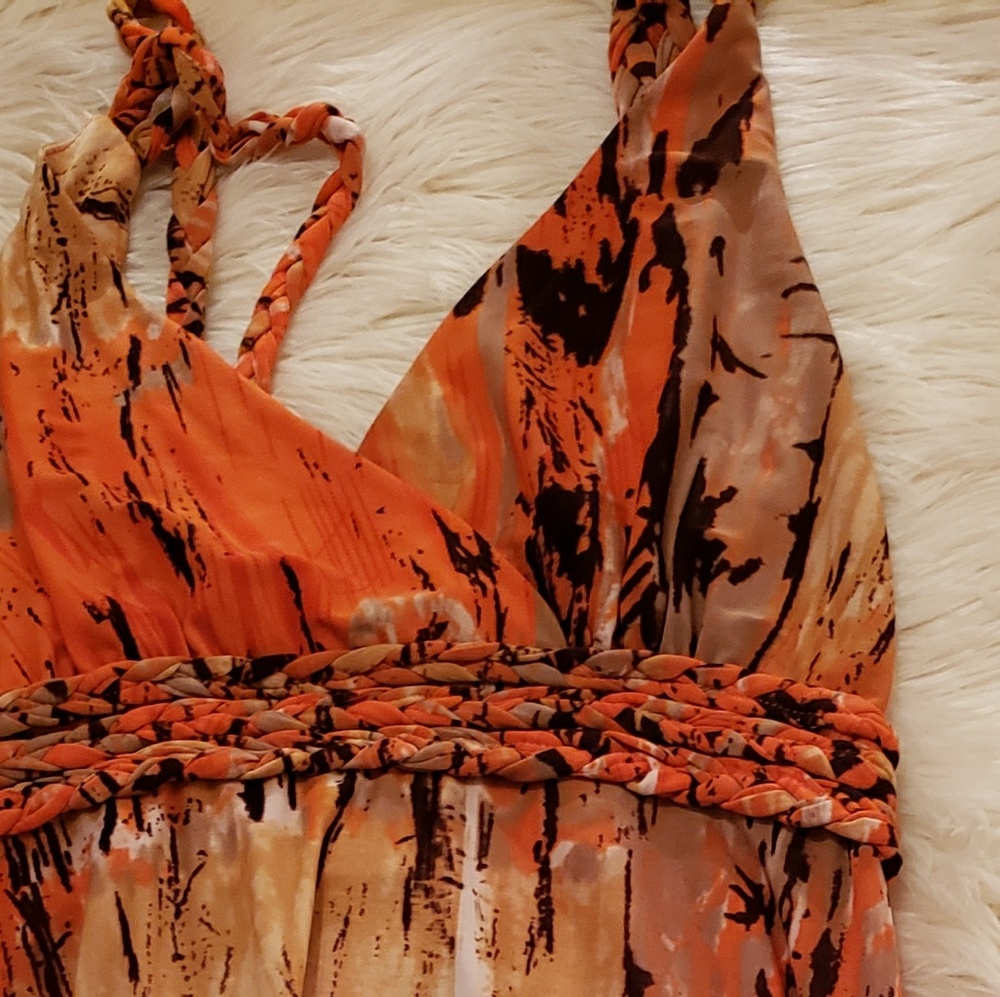 ~BurNt Orange & BrowN Sundress~
